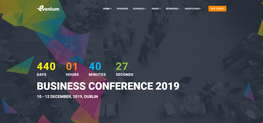 WordPress Themes for Event Management