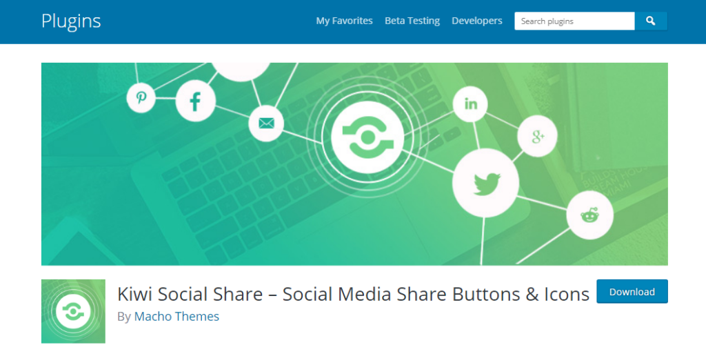 social sharing plugins for WordPress