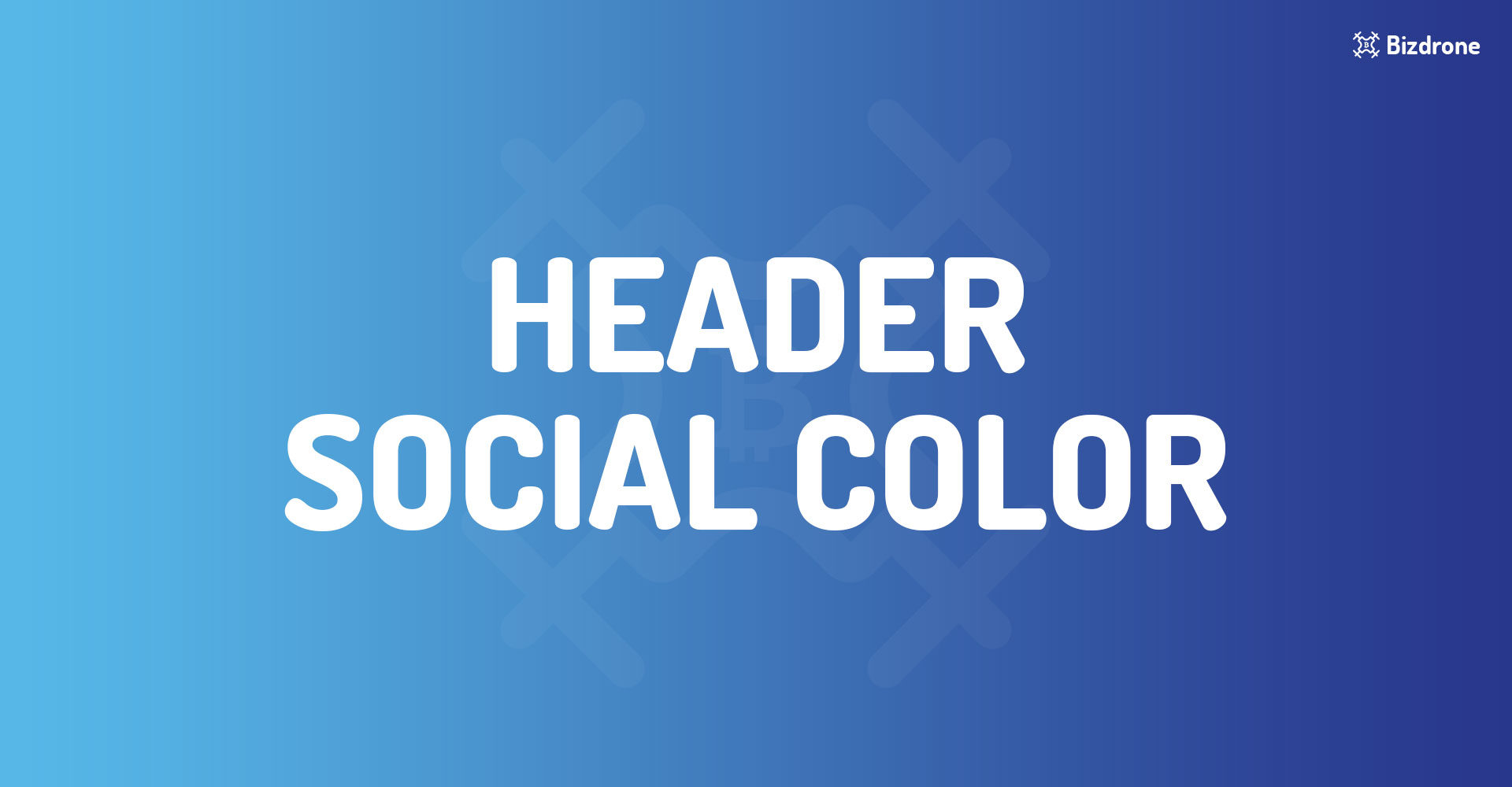 Header social color