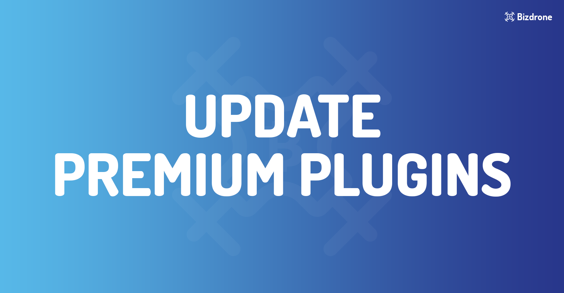 UPDATE PREMIUM PLUGINS