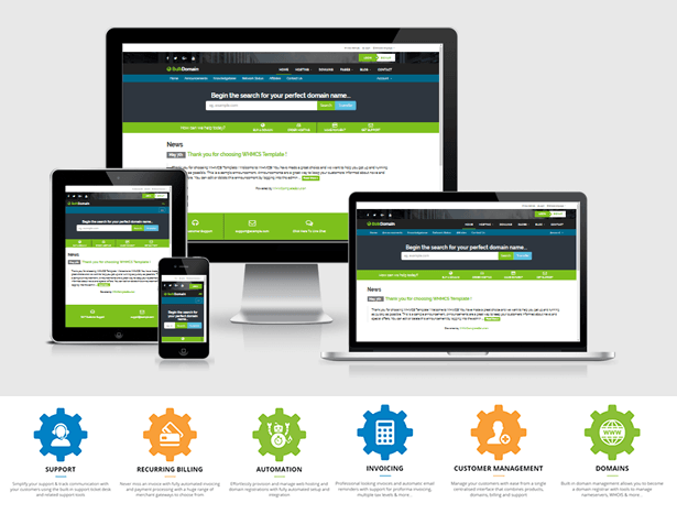 WHMCS Hosting Templates