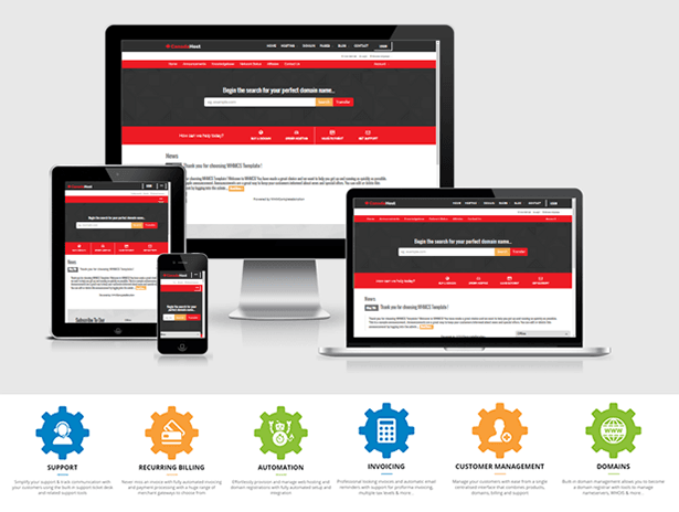 Multipurpose Hosting WordPress Theme