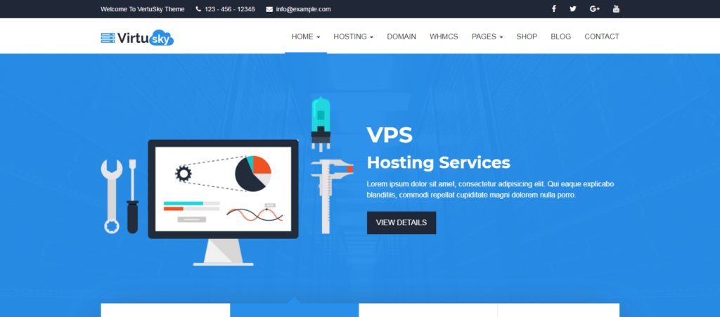 Best WHMCS Theme for Web Hosting company