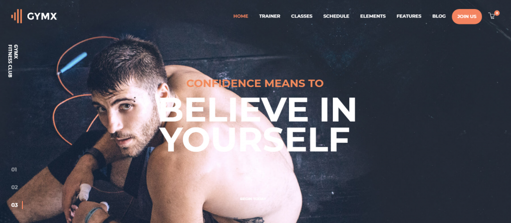 JustFit WordPress Theme