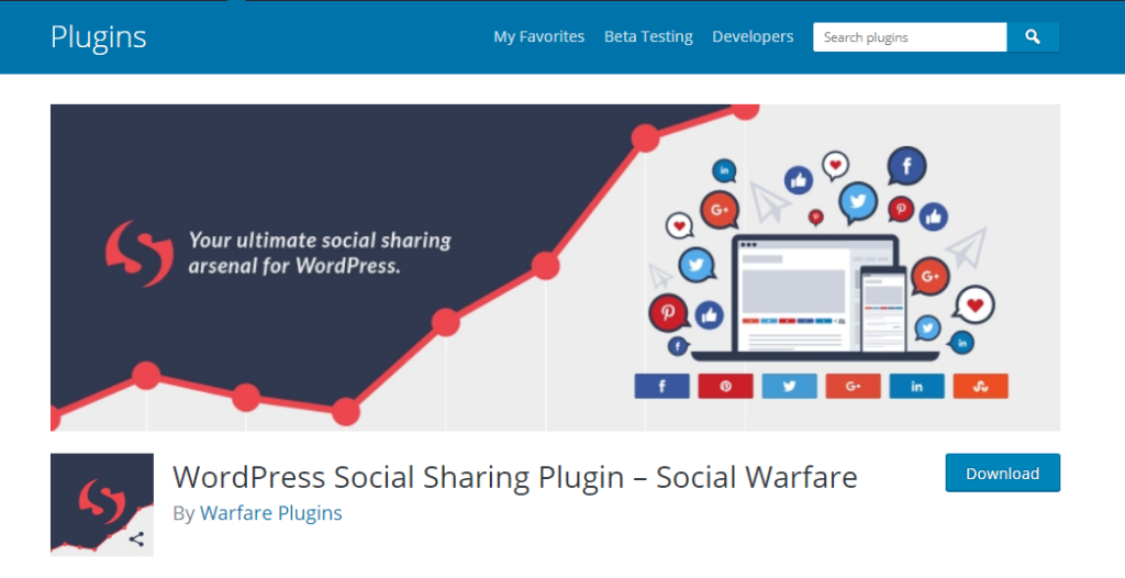 social sharing plugins for WordPress