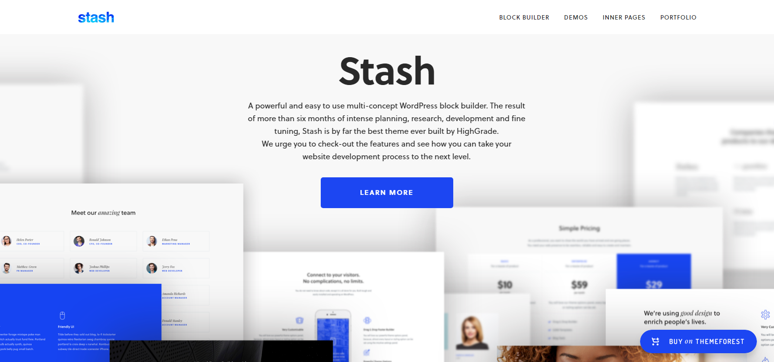 Stash – Creative Multi Purpose WordPress Theme | ThemeLooks